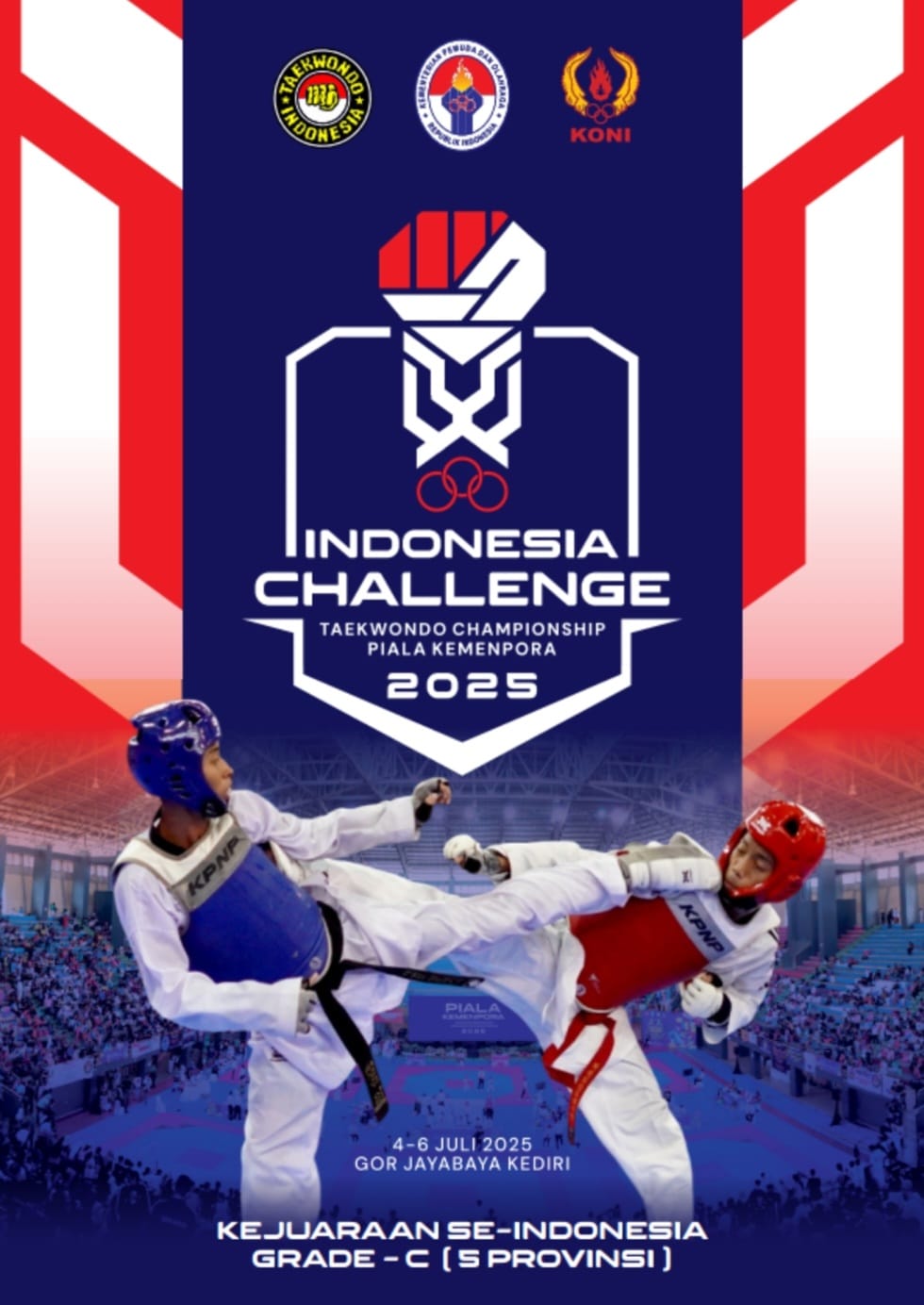 Ajang Pertarungan Prestasi Taekwondo di Tanah Air Taekwondo Indonesia Dojang ptc bali